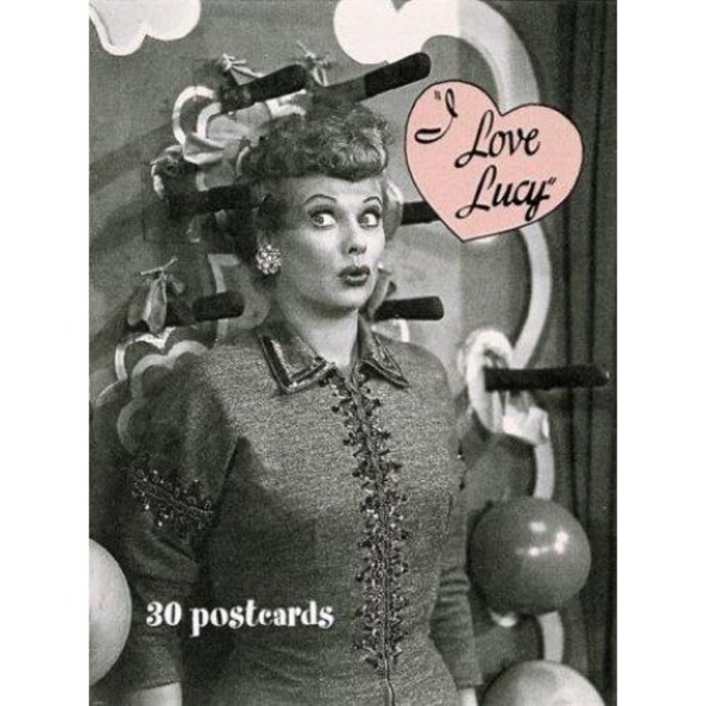 I Love Lucy Lucille Ball 30 Postcards Cards Postcard Book By Abbeville Gifts